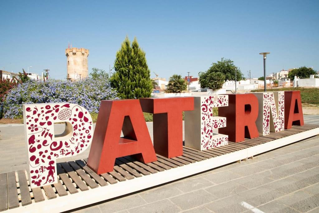 Apartamento Con Terraza Y Barbacoa Paterna Kültér fotó